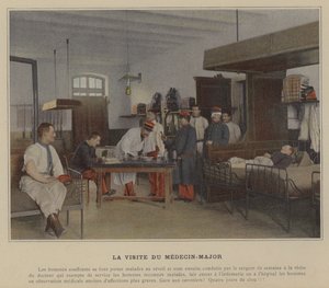 Lääkäri-majurin vierailu (värillinen kuva) tekijältä (after) French Photographer