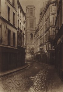 Rue du Vieux-Colombier (m/w kuva) tekijältä (after) French Photographer