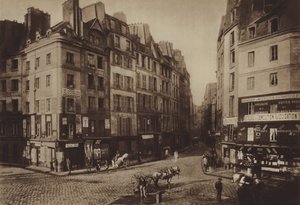 Vanha Place Maubert (m/w kuva) tekijältä (after) French Photographer