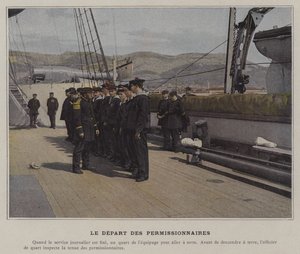 The Leave of Permission (värillinen kuva) tekijältä (after) French Photographer