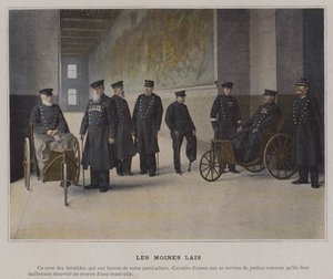 Les Moines Lais (värillinen kuva) tekijältä (after) French Photographer