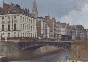 Nantes, Erdre (värillinen kuva) tekijältä (after) French Photographer