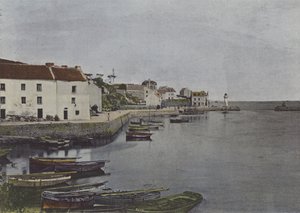 Sauzonin satama, Belle-Ile (värillinen kuva) tekijältä (after) French Photographer