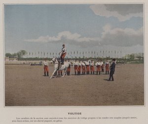 Voltige (värillinen kuva) tekijältä (after) French Photographer