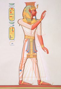 7746.c.1. & f.8 Muotokuva Ramses III:sta (n. 1184-1153 eKr.) Pariisin Histoire de l