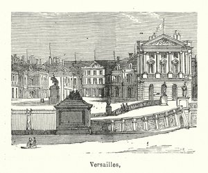 Versailles (kaiverrus) tekijältä (after) French School