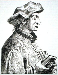 Sebastien Brantin (n. 1485-1521) muotokuva, J Scheiblen 