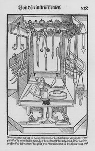 Kirurgian kirja, Hieronymus Brunschwig (litho) tekijältä (after) German School