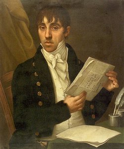 Samuel Crowley, kassanhoitaja (k.1836 tai 1837). tekijältä (attr.to) Italian School