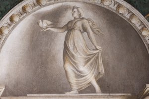 Diana Lucifera, yksityiskohta luneteista
