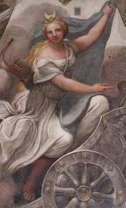 Diana vaunuissa tekijältä (c.1489 1534) Correggio
