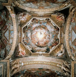 Neitsyt taivaaseenastumisen kupoli tekijältä (c.1489 1534) Correggio