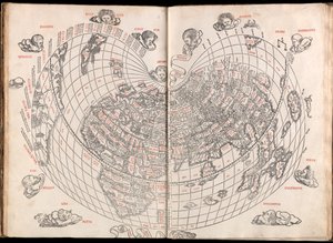 Claudii Ptholemaei Alexandrini liber geographiae cum tabulis et universali figura et cum additione locorum quae a recentioribus reperta sunt diligenti cura emendatus et impressus tekijältä (c.90 168)(after) Ptolemy