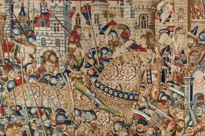 Troijan sota: Troijan tuho, noin 1470 (kuvakudos)