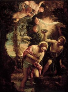 Kristuksen kaste tekijältä Paolo Veronese