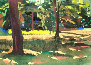 Keltainen minttu 54x74 tekijältä Simon Fletcher