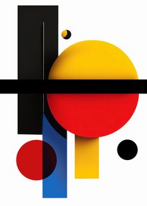 Abstrakti geometriset muodot esteettinen taustakuva, online kankaalle tulostaa pyynnöstä tekijältä F. Abderrahim