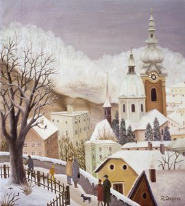 Festungsgasse talvella