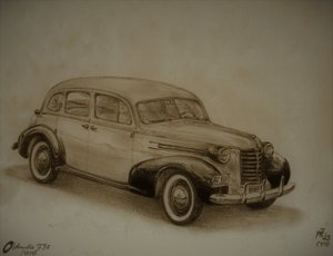 Oldsmobile 1937 tekijältä Jörg-Peter Rabe