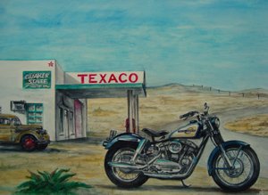 Harley Davidson Sportster 1959  tekijältä Jörg-Peter Rabe