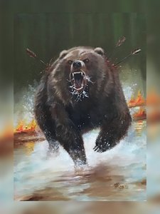 Viimeinen raivo (hyökkäävä karhu)