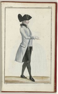 Cabinet des Modes tai Les Modes Nouvelles, 1. syyskuuta 1786, pl. II