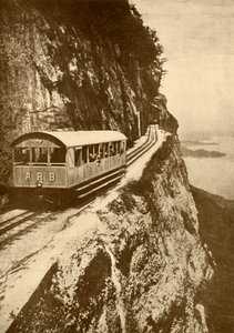 "Arth-Rigi-rautatiellä", 1930. tekijältä A.G Werthi