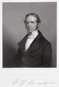 William Hickling Prescott, kaiverrus Thomas B. Welch (1814-74) dagerrotypian mukaan tekijältä A.S. and Hawes, J. Southworth