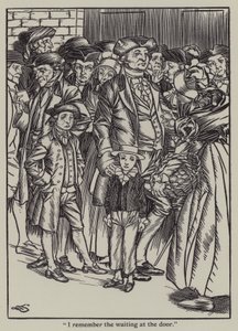Kuvitus Charles Lambin teokseen The Essays of Elia (litho)