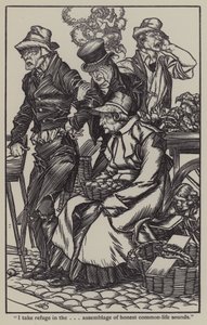 Kuvitus Charles Lambin teokseen The Essays of Elia (litho) tekijältä A. Garth Jones