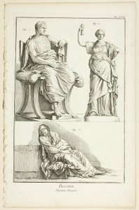 Suunnittelu: Encyclopédie: Draped Figures, alkaen Encyclopédie
