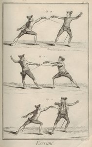 Miekkailu. Denis Diderot