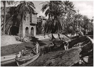 Serai Creek, Basra, Irak, 1925 tekijältä A. Kerim