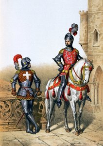 Jousimiesten kapteeni Pariisissa ja ratsumies, 1400-luku, 1887