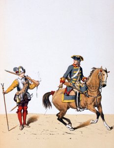Ranskan kuninkaalliset joukot, c1750 1887