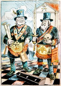 "The Two Soothsayers", c. 1899 (väri litho)