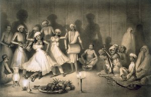 Dance of Nautch Girls, pubi. 1858.