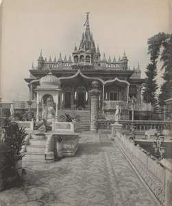 Pareshnath, Jain-temppeli, Kalkutta, n. 1890-luku. tekijältä A. W. A. Plâté Studio