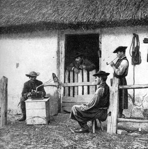 Paimenten vapaa-aika, Unkari, 1922.