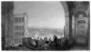 Rooma, Vatikaanista, 1800-luvun lopulla.