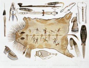 "Intian astiat ja aseet", 1843 tekijältä A Zschokke
