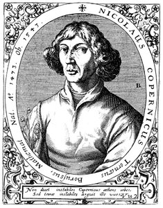 Nicolaus Copernicus, puolalainen tähtitieteilijä, 1645 tekijältä A. de Bry