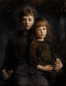 Veli ja sisar Mary ja Gerald Thayer, 1889.