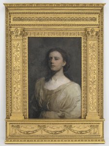 Pää, 1888-89 tekijältä Abbott Handerson Thayer