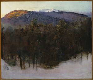Monadnock, talvinen auringonnousu tekijältä Abbott Handerson Thayer