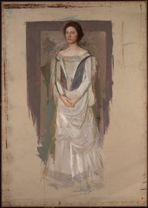 Seisova nainen tekijältä Abbott Handerson Thayer