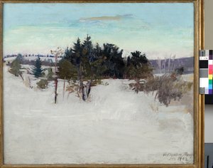Huonekalut ja erilaiset esineet 1100- ja 1300-luvuilta tekijältä Abbott Handerson Thayer