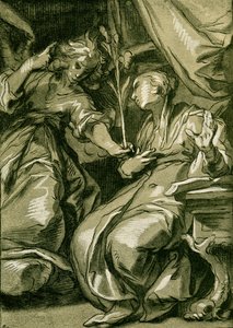 Annunciation tekijältä Abraham Bloemaert