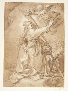 Catharina marttyyrina tekijältä Abraham Bloemaert