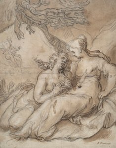 Ceres i Prosèrpina (?)finès tekijältä Abraham Bloemaert